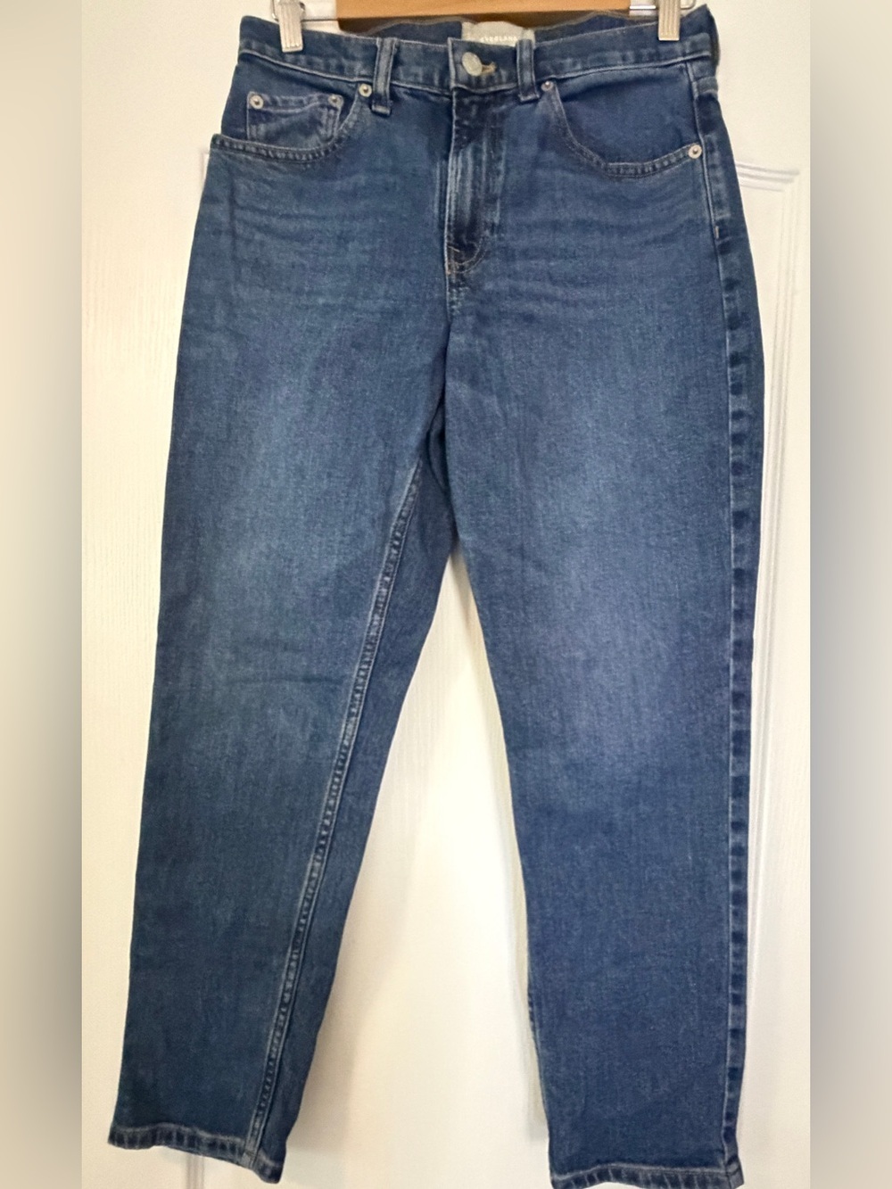 Everlane Super Soft Relaxed Jean Size 26 High Rise Organic Cotton Medium Wash